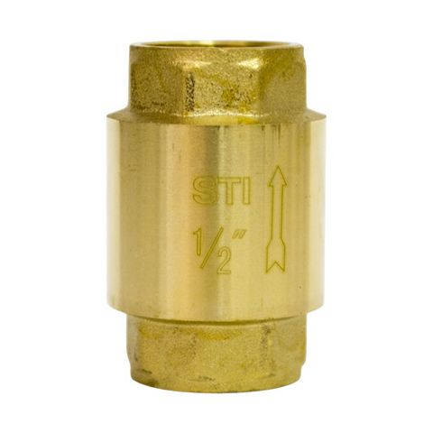 Клапан обратный пружинный STI 15 (латунное уплотнение)
