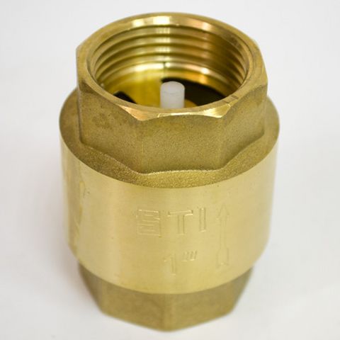 Клапан обратный пружинный STI 25 (пластиковое уплотнение)