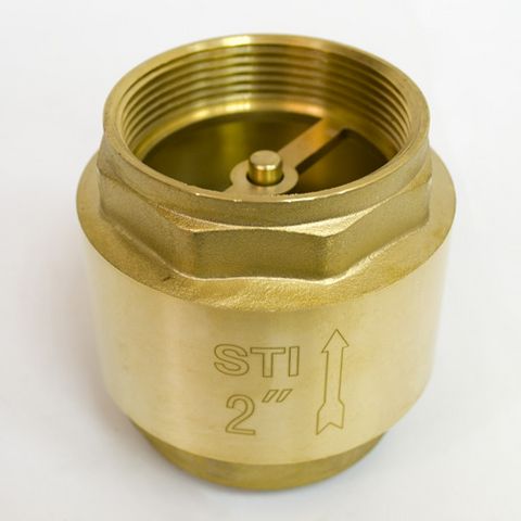 Клапан обратный пружинный STI 50 (латунное уплотнение)