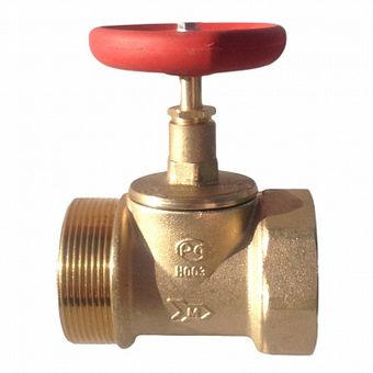  Клапан пожарный латунь прямой КПЛ-50 ВР/НР 