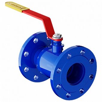  Кран шаровой цельносв. Маршал 11с67п 2ЦФ фланец 150/125 (PN25) 