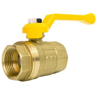  Кран шаровой газовый STI ГГ рычаг 20 