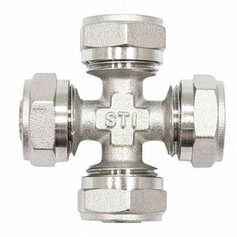 Крестовина STI обжим 20