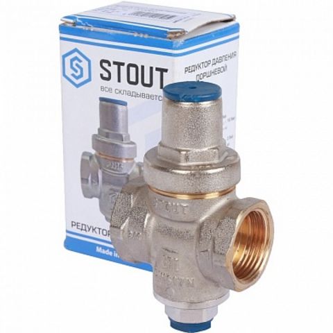 Редуктор давления STOUT 3/4" вн/вн PN16 с выходом под манометр SVS-1010-000020