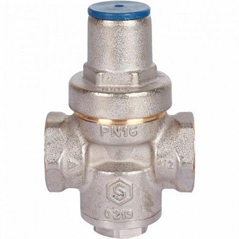 Редуктор давления STOUT вн/вн 1/2" PN16 без подкл. манометра SVS-1009-000015