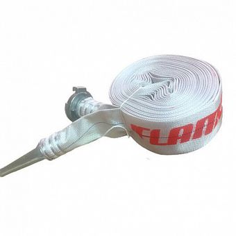  Рукав пожарный для ПК DN50 в сборе с ГР-50 алюминий/пластик и стволом РС-50.01 алюминий (Китай) 