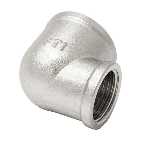 Угольник 1" x ½" никелированный