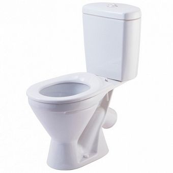  Унитаз-компакт Rosa Детский белый (арматура и сиденье, косой выпуск) 