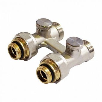  Узел нижнего подключения радиатора ½х¾ прямой 